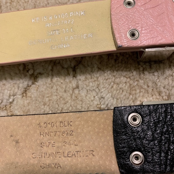 Bling belts